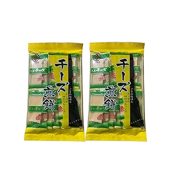 Amazon | 【チーズ煎餅 】 渋川製菓 10枚×2袋「チーズとごま煎餅